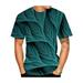 Colisha Summer Men Short Sleeve Casual Big and Tall T-Shirts Gym Workout Sports Basic Pullover Fashion Printed Tops