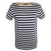 Lauren Ralph Lauren Women's Stripe Button-Shoulder T-Shirt