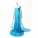 Calsunbaby Blue Bling Frozen Elsa Queen Adult Women Party Dress Costume Elsa Dresses
