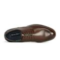 Bruno Marc Men Dress Oxfords Shoes Formal Business PU Leather Lining Laced Shoes For Men PAUL_2 DARK/BROWN Size 6.5