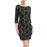 PHISTIC Women's Plus Size Lace Sheath Dress