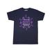 Inktastic I Love My Brother Alzheimer's Awareness with Purple Hearts Adult T-Shirt Male