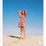 Free People Dresses | Free People Pink Mini Dress | Color: Pink | Size: M