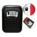 Ametoys Key Storage Lock Box 4-Digit Combination Lock Box Wall Mounted Lock Box Key Box Key Holder