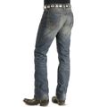 wrangler men's retro slim fit straight leg jean, dark knight, 35w x 32l