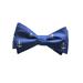 SummerTies Anchor Bow Tie - White on Navy, Printed Silk, Adult Tie Yourself Bow Tie