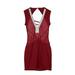 Womens V-Neck Bodycon Dress Ladies Evening Party Lace Mini Dresses Casual Women Brief Sexy Sundress