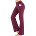 Women Plus Size Yoga Pants Jogging Running Sports Pant Gym Fitness Leggings High Waist Workout Pants Flared Trousers Full Length Workout Excises Althletic Wear Junior Pants Women Leggings