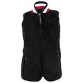 Tommy Hilfiger Women's Sherpa Vest (XS, Black)