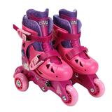 Playwheels Disney Princess Convertible 2-in-1 Kid's Skate, Junior Size 6-9