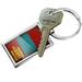 NEONBLOND Keychain Mongolia Flag with a vintage look