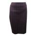 Nine West Women's Plaid Pencil Skirt