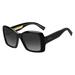 Givenchy Full Rim Square Black Sunglasses