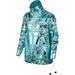 Nike Sportswear Women's Metallic Half-Zip Jacket Ocean Bliss/White 914210-452