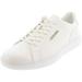 Calvin Klein Men's Fuego White Low Top Leather Sneaker - 8.5M