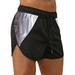 UKAP Mens Color Stitching Running Shorts Dry Fit Gym Athletic Shorts Drawstring Slim Shorts for Beach Swimming Marathon Sports