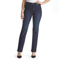 Gloria Vanderbilt womens Amanda Classic Tapered Jean, Portland Wash, 22 Plus Short