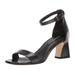 Donald J Pliner Womens vanesa Leather Peep Toe Casual Ankle Strap Sandals