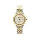Salvatore Ferragamo Feroni GMT Two Tone Champagne Dial Quartz Watch SF4400119 Pre-Owned