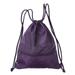 Frecoccialo String Drawstring School Backpack Bag Cinch Sack School Tote Gym Bag Sport Pack,Purple