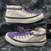 Converse Shoes | Converse Deck Star Terrain Mid Top Sneakers 2 In 1 | Color: Purple/Silver | Size: 8.5