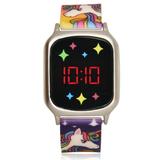 Wonder Nation Unicorn LED Touch Digital Watch