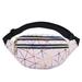 Frecoccialo Female Multicolor Waist Bags, Fanny Pack,Travel Waist Casual Bag