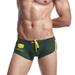 MIARHB Men's Brand Stripe Nylon Breathable Bulge Briefs Swimming Trunks Swim Trunks Swim Trunks