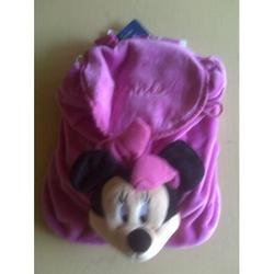 Disney Minnie Mouse Pink Plush Childrens Backpack