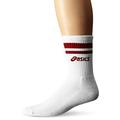 ASICS Old School Crew, White/Red, Medium