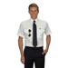 Van Heusen Men's Pilot Shirt - Short Sleeve 18 White