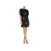 Aidan by Aidan Mattox Womens Embellished Tulle Cocktail Dress