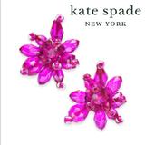 Kate Spade Jewelry | Kate Spade Cluster Flourish Flower Stud Earrings | Color: Pink | Size: Os