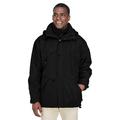 The Ash City - North End Adult 3-in-1 Parka with Dobby Trim - BLACK 703 - XS