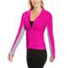 Calvin Klein Womens Honeycomb Zip-front Training Jacket