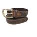 Canyon Sky Men's Leather Western Style Belt in Brown - Size 44"