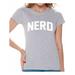 Awkward Styles Nerd T-Shirt for Ladies Nerd Themed Party Gifts for Girlfriend Nerd Outfit I am Nerd Shirt Nerd Lovers T Shirt Nerd Ladies Clothing Nerd Tshirt for Women Cute Birthday Gifts for Nerds