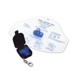 Adsafe Face Shield Plus, w/ keychain, Royal Blue ADC4056RB