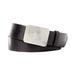 New Polo Ralph Lauren Men's Big Pony Logo Plaque Leather Belt, Black, Sz 38 (8414-7)