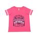 Inktastic Theater Put Some Drama In Your Life Adult Women's Plus Size V-Neck Female Football Pink and White 4X