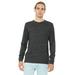 The Bella + Canvas Unisex Jersey Long-Sleeve T-Shirt - CHRCL BLK SLUB - M