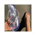 Wazshop Womens Flip Flop Beach Sandals Cushion Thong Style T Strap Casual Shoes