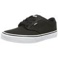 Vans VN-0KI5186/7: Little Kid's PS Atwood Canvas Black Skate Sneakers (12 M US Little Kid, Black White)
