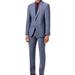 Hugo by Hugo Boss Men's 2-Pc C-Jeffery/C-Simmons Blue Chambray Wool Suit