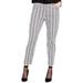 Rachel Rachel Roy Womens Cuffed Printed Trouser Pants