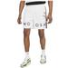 Nike Men's Swoosh Graphic Embroidered Text Woven Shorts