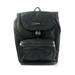 Michael Kors Mens Kent Field Flap Nylon Backpack Bag (Black)