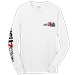 Wired2Fish Long Sleeve Logo T-Shirt - White, Large