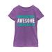 Girl's Lost Gods Father's Day Most Awesome Kid Graphic Tee