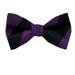 Men's Purple Silk Self Tie Bowtie Tie Yourself Bow Ties